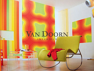 retro de luxe behang interieur voorbeeld retro de luxe behang interieur voorbeeld
