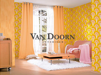 retro de luxe behang interieur voorbeeld retro de luxe behang interieur voorbeeld
