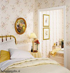 romantisch behang interieur voorbeeld romantisch behang interieur voorbeeld