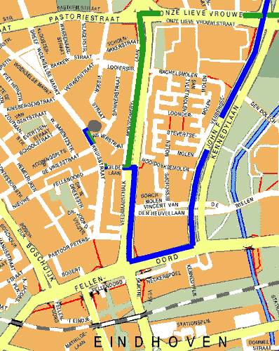 Van Doorn - route Van Doorn - route